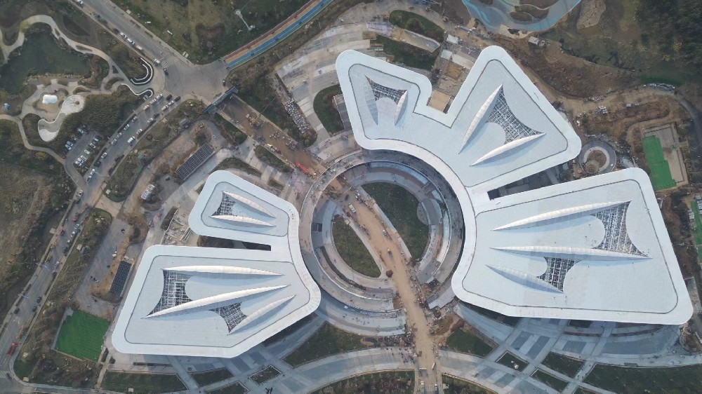 金华云碟ETFE膜结构项目